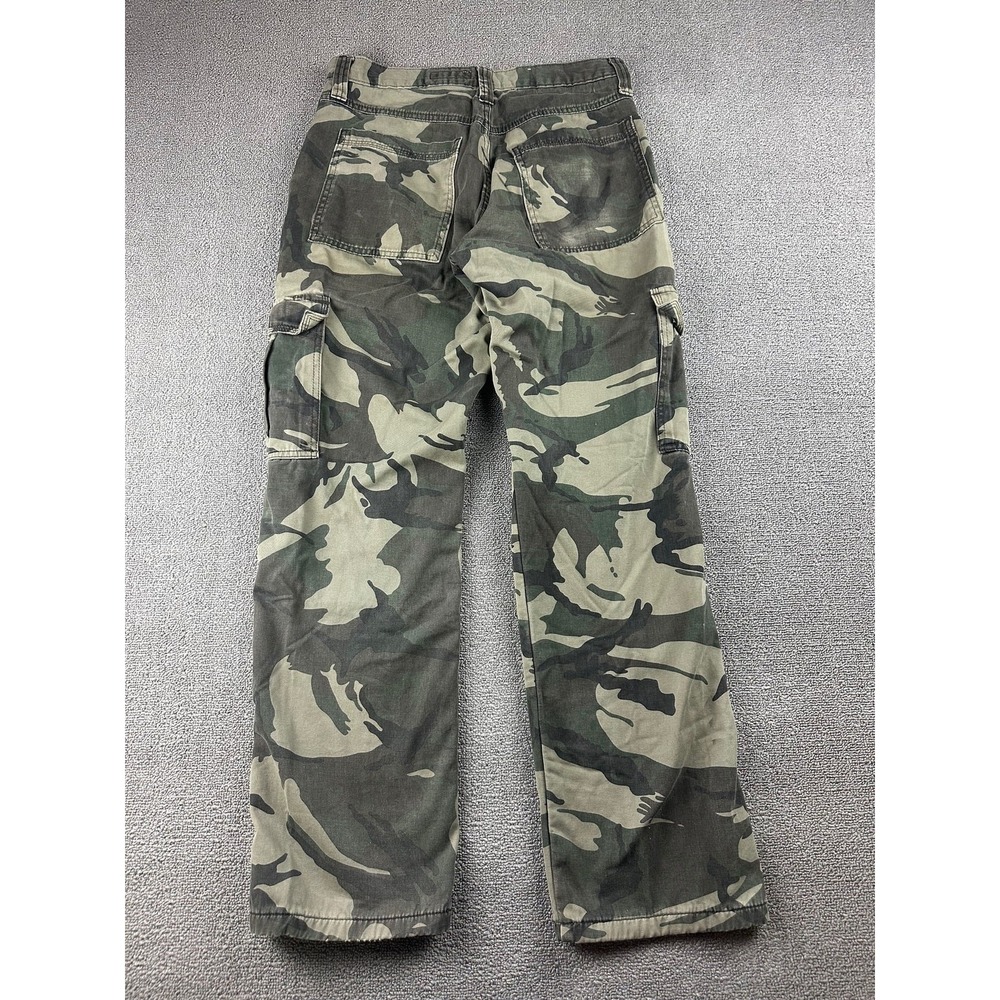 Wrangler Cargo Pants Men 30x32 Multi Color Fleece Lined Relaxed Fit Camo Outdoor - Picture 2 of 7